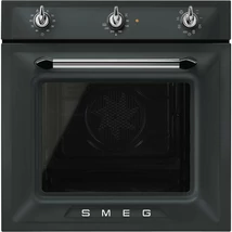 SMEG LÉGKEVERÉSES SÜTŐ, Victoria design, 60 cm, analóg, matt fekete