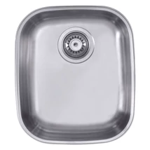 LIVINOX EX-005K Aláépíthető egymedencés mosogató 340x400mm, 3 1 / 2 fényezett
