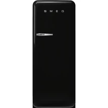 SMEG KOMBINÁLT HŰTŐ ÉS FAGY.,retro,60 cm,automata leolvasztás,223 + 21 + 26 l,fekete