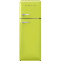 SMEG KOMBINÁLT HŰTŐ ÉS FAGYASZTÓ, retro, 60,1x172 cm, jobb oldali pántok, lime zöld