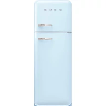 SMEG KOMBINÁLT HŰTŐ ÉS FAGYASZTÓ, retro, 60,1x172 cm, jobb oldali pántok, világoskék