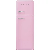 SMEG KOMBINÁLT HŰTŐ ÉS FAGYASZTÓ, retro, 60,1x172 cm, jobb oldali pántok, rózsaszín