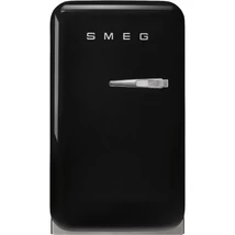 SMEG MINI BAR, retro, 40,4x74 cm, bal oldali pántok, fekete