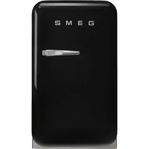 SMEG MINI BAR, retro, 40,4x74 cm, jobb oldali pántok, fekete