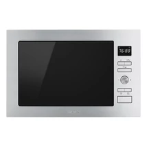 SMEG MIKROHULLÁMÚ SÜTŐ, Selezione design, beépíthető, 25 liter, inox