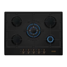 EVIDO RUSTIC-H 70A gáz főzőlap, 70 cm,antracit / bronz