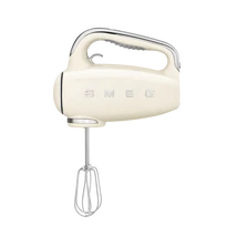 SMEG KÉZI MIXER,  50-es évek retro design,250W, 9 fokozat, turbo funkció, bézs