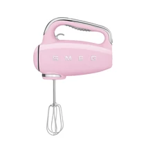 SMEG KÉZI MIXER,  50-es évek retro design,250W, 9 fokozat, turbo funkció, rózsaszín
