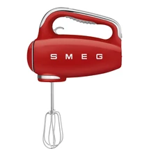 SMEG KÉZI MIXER,  50-es évek retro design,250W, 9 fokozat, turbo funkció, piros