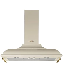 SMEG KÜRTŐS PÁRAELSZÍVÓ, Cortina design, 90 cm, bézs