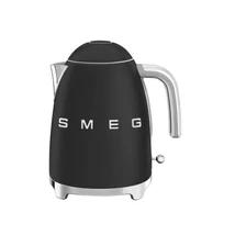 SMEG VÍZFORRALÓ, 50-es évek retro design,1,7 liter, 2400 W, matt fekete