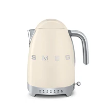 SMEG VÍZFORRALÓ, 50-es évek retro design, állítható vízhőfok, 1,7 liter, 2400 W, bézs