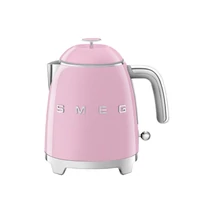 SMEG MINI VÍZFORRALÓ, 50-es évek retrodesign, 0,8 liter, 1400 W, rózsaszín