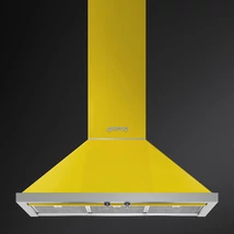 SMEG KÜRTŐS PÁRAELSZÍVÓ, Portofino design, 90 cm, sárga