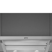 SMEG TELESZKÓPOS KIHÚZHATÓ PÁRAELSZÍVÓ, Universal design, 60 cm, B energiaosztály, inox