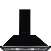 SMEG KÜRTŐS PÁRAELSZÍVÓ, Victoria design, 100 cm, fekete
