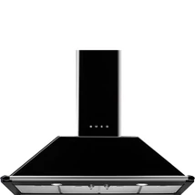 SMEG KÜRTŐS PÁRAELSZÍVÓ, Victoria design, 110 cm, fekete