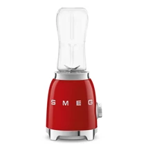 SMEG EGYSZEMÉLYES TURMIXGÉP, 50-es évek retro design, 0,6 liter, 300 W, 2 fokozat, piros