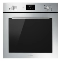 SMEG HŐLÉGKEVERÉSES SÜTŐ, Selezione design, 8 + 1 funkció,digitális időzítő, ujjlenyomatmentes rozsdamentes acél