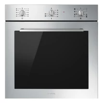 SMEG HŐLÉGKEVERÉSES SÜTŐ, Selezione design, 7 + 1 funkció, 3 vezérlőgomb, ujjlenyomatmentes rozsdamentes acél