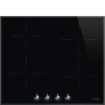 SMEG INDUKCIÓS FŐZŐLAP,Universal ,60cm,4 bővíthető zóna,9 fokozat,érintőszenzoros vez.,,keret nélküli egyenes élű üveg