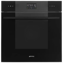 SMEG KOMBINÁLT GŐZPÁROLÓ-SÜTŐ, Linea, 60 cm, steam100, D02, mélyfekete üveg