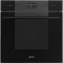 SMEG HŐLÉGKEVERÉSES SÜTŐ, Linea design, 60 cm, mélyfekete üveg