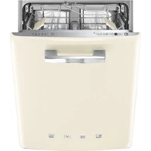 SMEG BEÉPÍTHETŐ MOSOGATÓGÉP, retro design, 60 cm, 13 teríték, 10 prog., Silent,7 hőm.,Planetárium,bézs