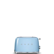 SMEG KENYÉRPIRÍTÓ, 50-es évek retro design, 2 szeletes, 6 fokozat, 3 program, világoskék
