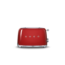 SMEG KENYÉRPIRÍTÓ, 50-es évek retro design, 2 szeletes, 6 fokozat, 3 program, piros