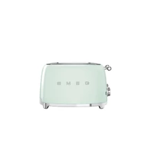 SMEG KENYÉRPIRÍTÓ, 50-es évek retro design,4 különálló szeletes, 6 fokozat, 3 program,világoszöld
