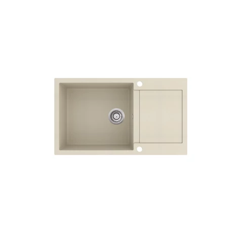 EVIDO Cubo XL 6S compact gránit mosogató, 860 x 500 mm, bézs
