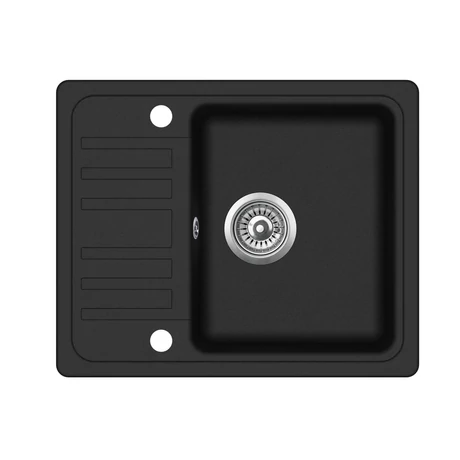 EVIDO Home 45S compact gránit mosogató, 575 x 460 mm, antracit
