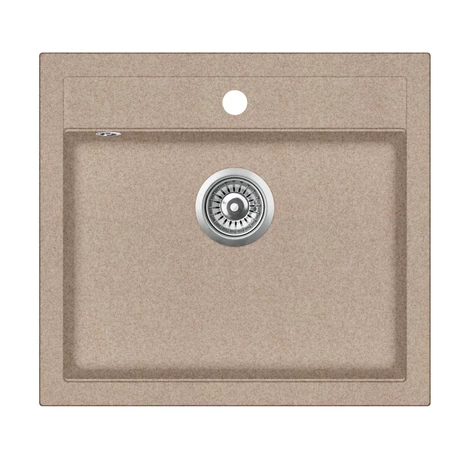 EVIDO Quadro 6 gránit mosogató, 562 x 510mm, avena