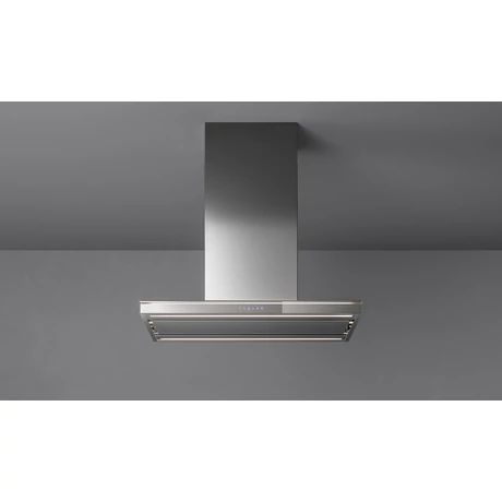 Falmec LUMINA NRS 90 cm sziget páraelszívó, inox / üveg