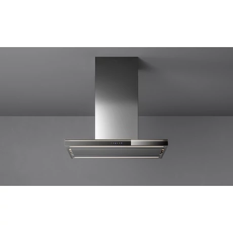 Falmec LUMINA NRS 90 cm fali páraelszívó, inox / fekete üveg