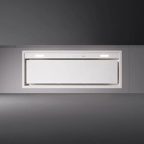Falmec GRUPPO INCASSO MURANO 70 cm beépíthető páraelszívó, fehér üveg