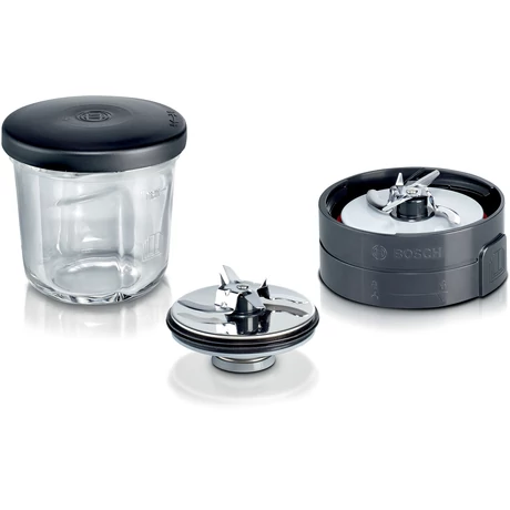 Bosch MUZ45XCG1, 3in1 többfunkciós daráló fedeles edénnyel
