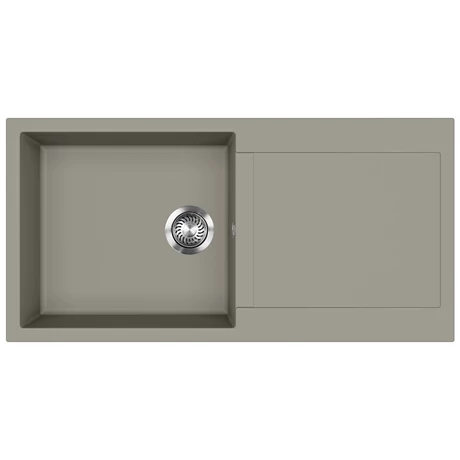 EVIDO Cubo XL 6S gránit mosogató, 1000 x 500 mm, platina
