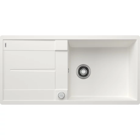 BLANCO METRA XL 6S-F fehér exc., SZINTBE ÉPÍTÉS