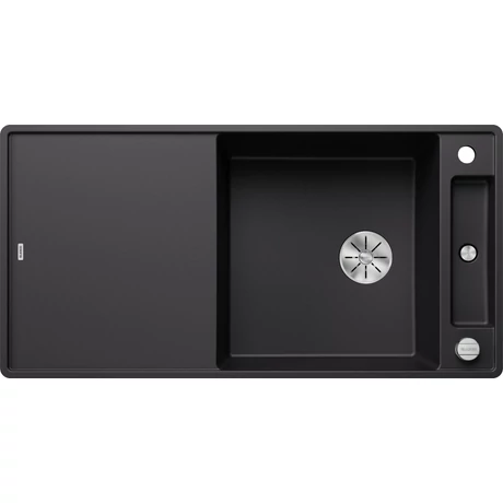BLANCO AXIA III XL 6S-F fekete fa tart., SZINTBE ÉPÍTÉS