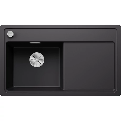 BLANCO ZENAR 45S-F fekete bal tart.nélk, exc