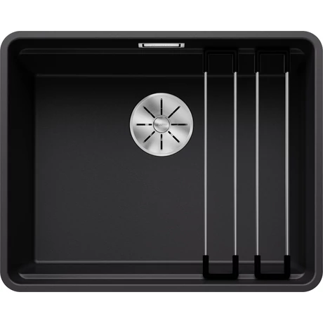 BLANCO ETAGON 500-F fekete tart., SZINTBE ÉPÍTÉS