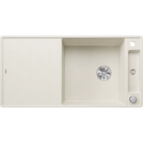 BLANCO AXIA III XL 6S-F törtfehér fa tart., SZINTBE ÉPÍTÉS