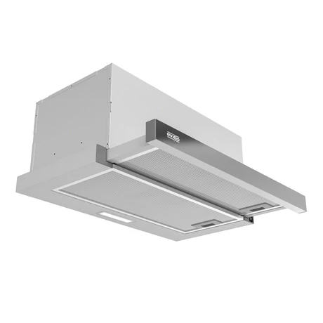 EVIDO FORTE 60X teleszkópos páraelszívó, 60 cm, billenőkapcsoló, inox