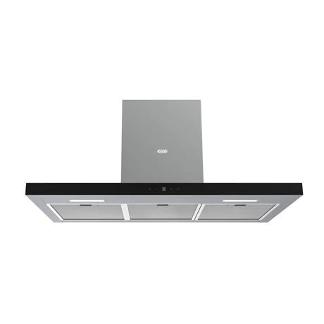 EVIDO LINE 90B fali páraelszívó, 90 cm, érintőszenzor, fekete üveg / inox