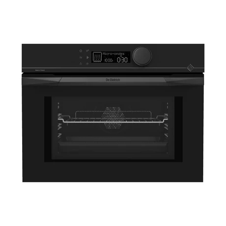 De Dietrich kompakt kombinált mikro-sütő, 40 l, 8 funkció, 20 auto recept, LCD, infinite black