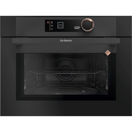 De Dietrich kompakt kombinált mikro-sütő, 40 l, 9 sütőfunkció, LCD kijelző, fekete