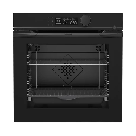 De Dietrich multifunkciós sütő, gőztisztítás, 73 l, 12 funkció, 70 auto recept, LCD, infinite black