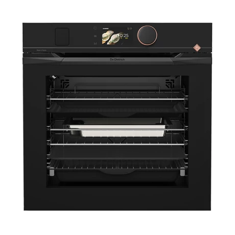 De Dietrich kombinált pirolitikus gőzsütő, 73 l, 19 funkció, 135 auto recept, TFT, heritage